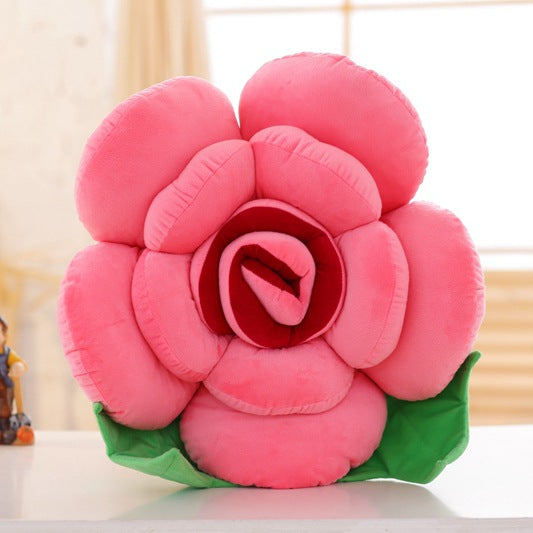 Cuscino peluche a forma di rosa 3D per divano – foto 12