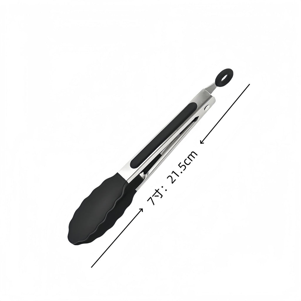 Pinza da cucina in silicone e acciaio, 18, 23 e 30 cm – dettaglio 12