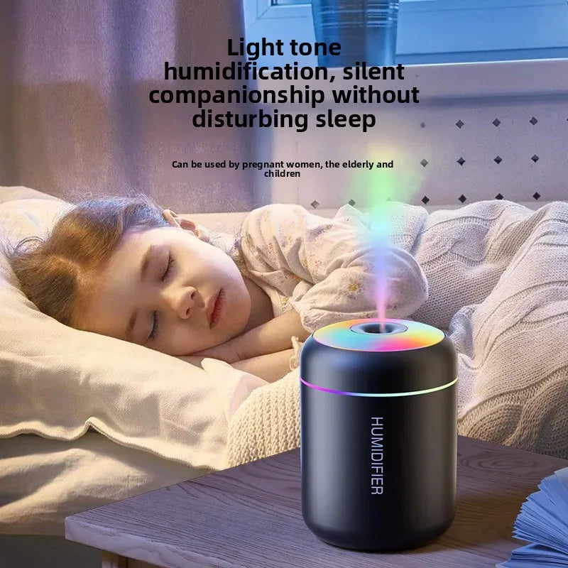 Umidificatore USB mini con luce d'atmosfera – dettaglio 3