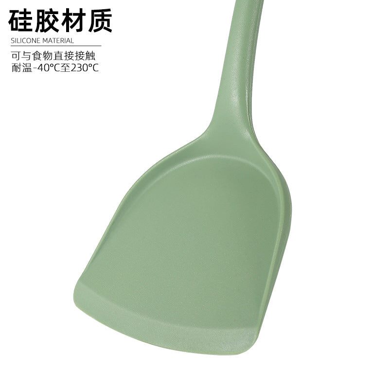 Utensili in silicone verde avocado, set 5 pezzi – dettaglio 3