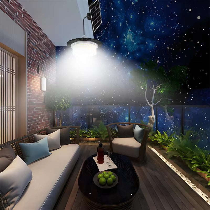 Lampadario solare ad anello 244 LED da esterno – foto 4