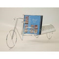 Porta cd in cromo a bicicletta (kit da 10)