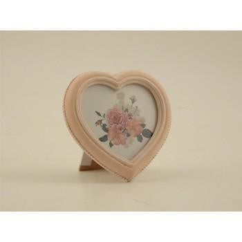 Portafoto a cuore rosa sfumato bianco (kit da 10)