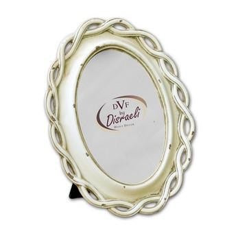 P. Foto ovale catena crema (foto 16x12)