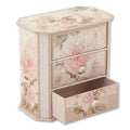 Portagioie a cassettiera rosa (kit da 5)