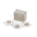 Poggia bustine da tè in ceramica, set di 4, grigio e bianco (kit da 5)