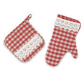 Presina e guantone collezione Caldo Vichy (kit da 3)
