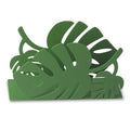 Portatovaglioli foglia verde, 15x4,5x10 cm (kit da 10)
