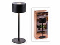 Diamantina, lampada da tavolo in metallo con luce LED, si accende con un tocco, Ø 9 cm x 25 H