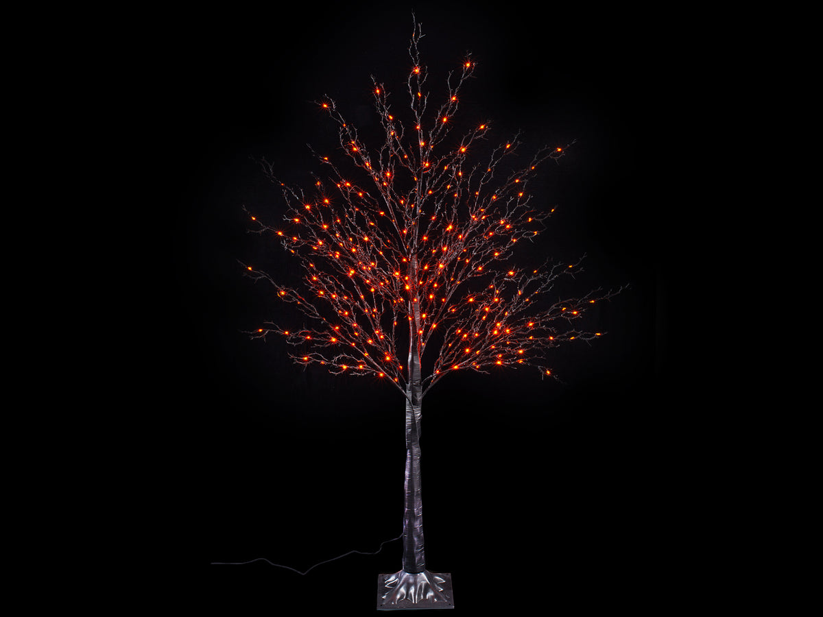 Alberi luminosi natalizi m 1,30 H con 250 LED arancio, 50 rami, M 1,30 H