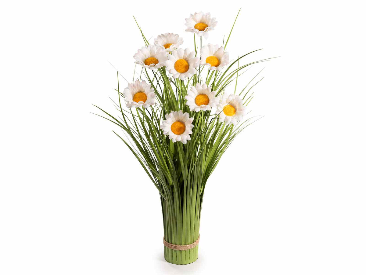 Piante ornamentali artificiali di fiori da appoggiare, set da 2 pezzi, Ø 7,5 cm x 53 H