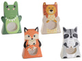 Scatole in carta a forma di animaletto con finestra trasparente, set da 40 pezzi, cm 10 x 5 x 16,5 H