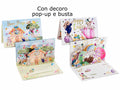 Biglietti auguri di Pasqua con card pop-up e busta scrivibile, set da 36 pezzi, cm 11,5 x 17 H
