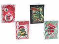 Set di 96 biglietti di auguri di Natale divertenti con frasi simpatiche con decorazione in 3D e busta, cm 7 x 10 H