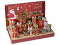 Set calendari dell'Avvento in carta con 24 pacchetti regalo da riempire, set da 3 pezzi