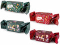 Scatole in carta a forma di caramella con stampe golose, set da 36 pezzi, cm 23 x 7 x 7 H
