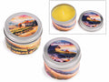 Candele alla Citronella in scatola / barattolino di metallo rotondo, set da 16 pezzi, Ø 6 cm x 4 H