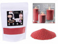 Cera in sabbia rosso rubino in confezione singola - Kit fai da te, set da 4 pezzi, -