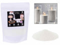 Cera in sabbia bianca in confezione singola - Kit fai da te per la creazione, set da 2 pezzi, 500 g