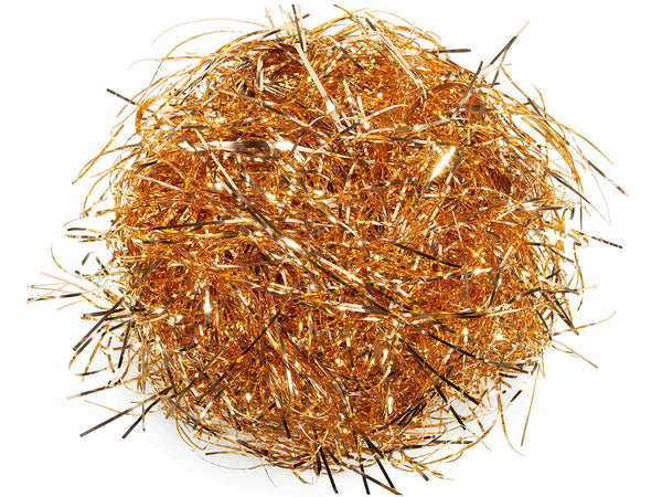 Filamenti decorativi in PET oro metallizzato in confezione da 1 kg, ideali, 1 Kg