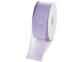 Nastri in tessuto lilla effetto garza, 38mm x 10m