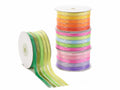 Nastri in tessuto arcobaleno con bordi modellabili, set da 4 pezzi, mm 38 x 10 m