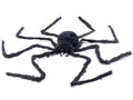 Ragni giganti di Halloween pelosi con zampe modellabili, set da 2 pezzi, cm 120 x 120 H