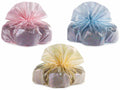 Sacchetti pasquali colorati portacolomba in tessuto ad effetto cangiante, set da 6 pezzi, cm31x21x33H (al tirante21)