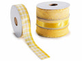 Nastri in raso e pizzo di colore giallo, set da 4 pezzi, mm 25 x 10 m