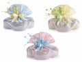 Sacchetti pasquali colorati portacolomba in tessuto ad effetto cangiante, set da 6 pezzi