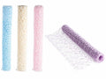 Rotoli di rete colorata decorativa per confezioni regalo, set da 8 pezzi, cm 38 x 4,5 m