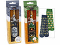 Set di 4 confezioni regalo con calzini fantasia birra, 7,2x4,5x23 cm – Natale