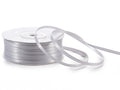 Nastro doppio raso color grigio argento, mm 3 x 100 m