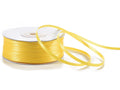 Nastro doppio raso giallo sole, mm 3 x 100 m