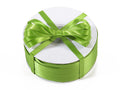 Nastro doppio raso color verde garden, mm 6 x 100 m