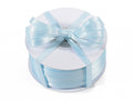 Nastro doppio raso color azzurro baby, mm 6 x 100 m