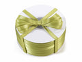 Nastro doppio raso color verde oliva, mm 6 x 100 m