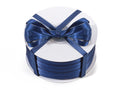 Nastro doppio raso color blu notte, mm 6 x 100 m