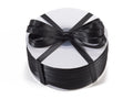 Nastro doppio raso color nero bistrò, mm 6 x 100 m
