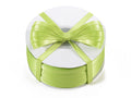Nastro doppio raso color verde mela, mm 6 x 100 m