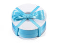 Nastro doppio raso color turchese, mm 6 x 100 m