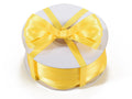 Nastro doppio raso giallo sole, mm 6 x 100 m