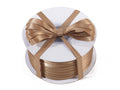 Nastro doppio raso cappuccino, mm 6 x 100 m