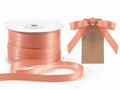 Nastro personalizzato doppio raso color salmone 10 mm, set da 500 pezzi, mm 10 H