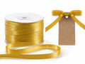 Nastro personalizzato doppio raso oro 10 mm, set da 500 pezzi, mm 10 H