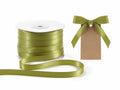 Nastro doppio raso color verde oliva, mm 10 x 100 m
