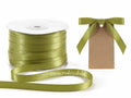 Nastro doppio raso mm 10 x 100m verde oliva personalizzato, set da 500 pezzi, mm 10 H
