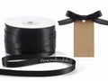 Nastro personalizzato doppio raso nero 10 mm, set da 500 pezzi, mm 10 H