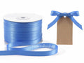 Nastro doppio raso mm 10 x 100m blu avio personalizzato, set da 500 pezzi, mm 10 H