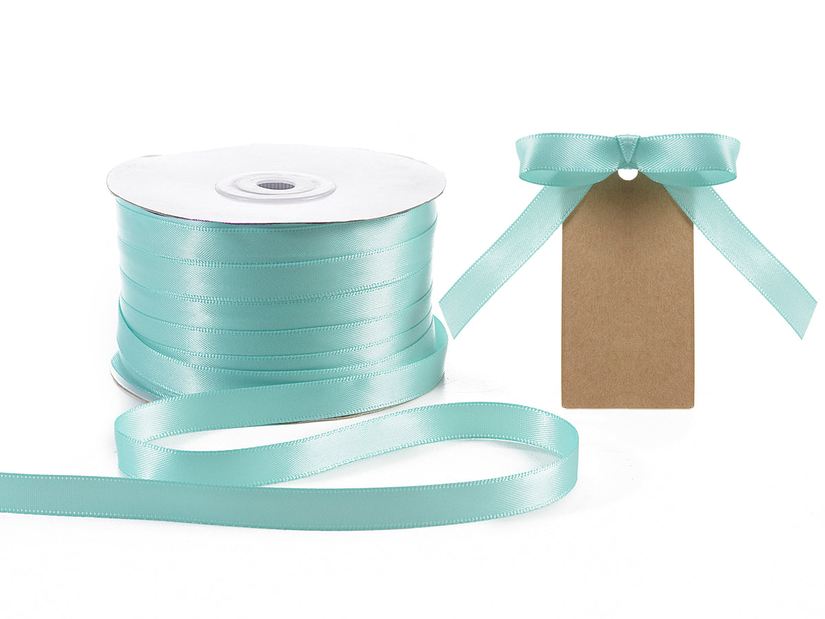 Nastro doppio raso tiffany, mm 10 x 100 m